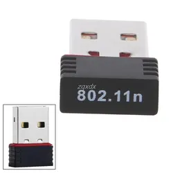 Новый мини 150 Мбит/с USB 2,0 WiFi Беспроводной адаптер 150 сети LAN Card 802,11 ngb Ralink MT7601 для смартфонов Win Xp/7/8 Прямая поставка