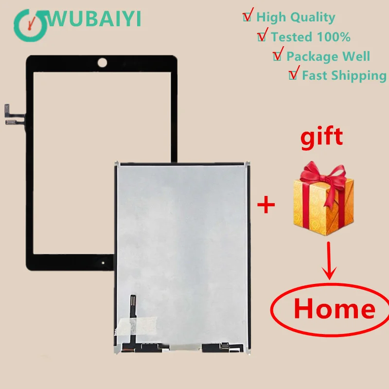 

High Quality LCD Screen Display with Touch Screen Digitizer Replacement For iPad 5 iPad Air A1474 A1475 A1476