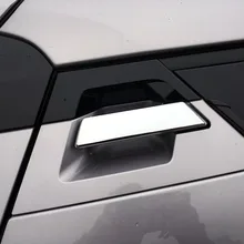 ABS Пластик Наружный сзади дверные ручки крышки украшения отделка 2 шт./компл. для Toyota C-HR ЧР