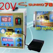 220 V импульсный Аккумуляторный аппарат для точечной сварки 788 H(788+) сварочный аппарат микро-компьютерная батарея зарядное устройство+ зажим аккумулятора+ никелевый лист много подарков
