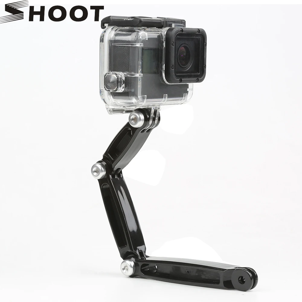 

SHOOT 3 in 1 Tripod Extension Arm Set Mount for GoPro Hero 8 7 5 Xiaomi Yi 4K Sjcam Sj4000 SJ5000 Eken Go Pro Hero 7 6 Accessory