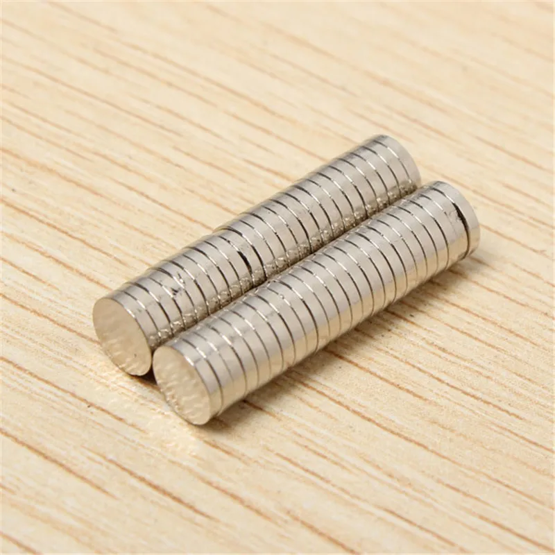 Suleve 50 шт. D5x1mm N35 неодимовые магниты редкоземельных сильный магнит 5 мм Диаметр x 1 мм толщиной