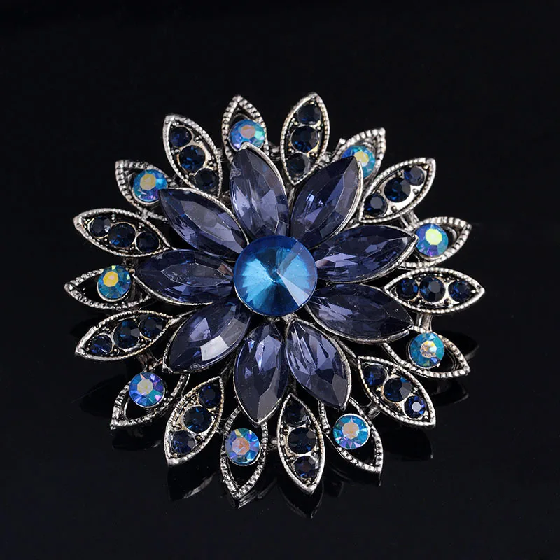 Danbihuabi броши для свадьбы Bijoux Броши Модные Винтажные женские со стразами