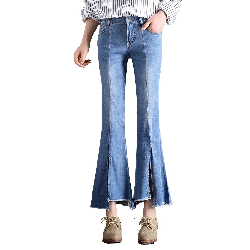 cropped bell bottoms