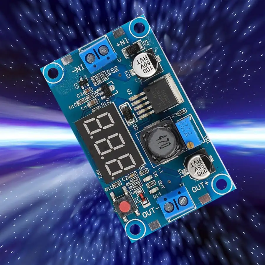 

LM2596 Step Down Regulator DC-DC 4~40V Adjustable Converter Module Voltage Step Down Regulator