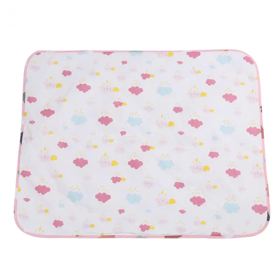 6 Layers Baby Diaper Changing Pad Reusable Baby Diaper Mat Breathable