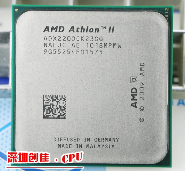 AMD CPU Athlon II X2 220 CPU 2.8GHz Socket AM2+/AM3 938PIN