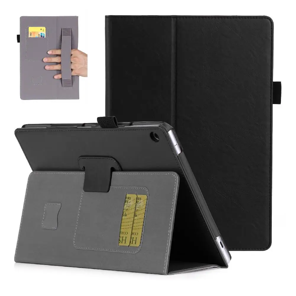 

EastVita For HUAWEI Honor WaterPlay 10.1 Inch PU Leather Protective Case with Hand Support Card Slot Sleep Function r20