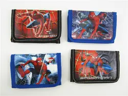 1 шт. мини портмоне Super Hero паук мешок денег кошелек День рождения поставки подарок вечерние выступает для детей Для мальчиков и девочек