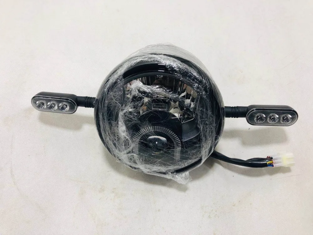 

Benelli Leoncino 500 BJ500 Motorcycle Headlight Headlamp With Turn Signal Flashers Lights
