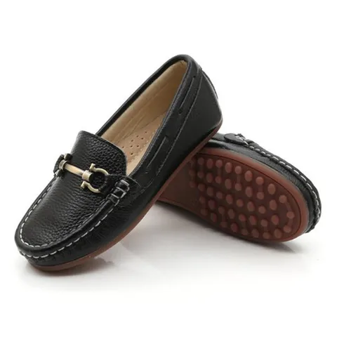 Mocassins de Couro Sapatos do Bebê da Criança Sapatos de Couro Nova Primavera Fundo Macio Genuíno Crianças Respirável Apartamentos Casuais Meninos 04