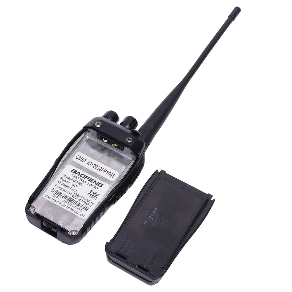 2 шт. BAOFENG UV-B5 двухканальные рации UHF VHF портативный CB радио 99CH мобильный трансивер Ham Радио Comunicador FM VOX + динамик