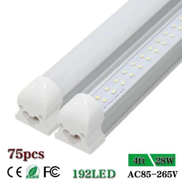 4ft Led Shop Light >> Us 642 02 6 Off Cnsunway 4 Ft Led Tube Lights T8 Integrated Double Row 48 1200mm 4ft Led Shop Light Bulb Fluorescent Cold White 28w Ac85 265v In 4ft Led Shop Light >> Us 642 02 6 Off Cnsunway 4 Ft Led Tube Lights T8 Integrated Double Row 48 1200mm 4ft Led Shop Light Bulb Fluorescent Cold White 28w Ac85 265v In