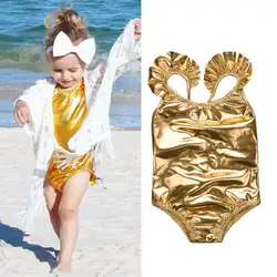 Летняя Одежда для детей; малышей; девочек Танкини бикини купальники купальный костюм Пляжная одежда