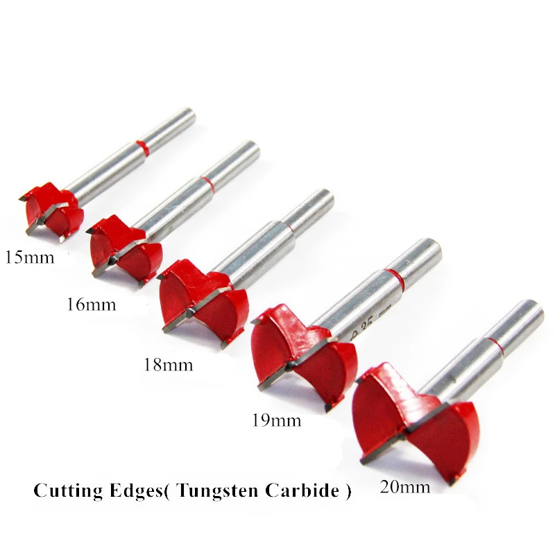 15/16/18/19/20mm Forstner Wood Drill Bits Hole Saw Woodworking Cutter