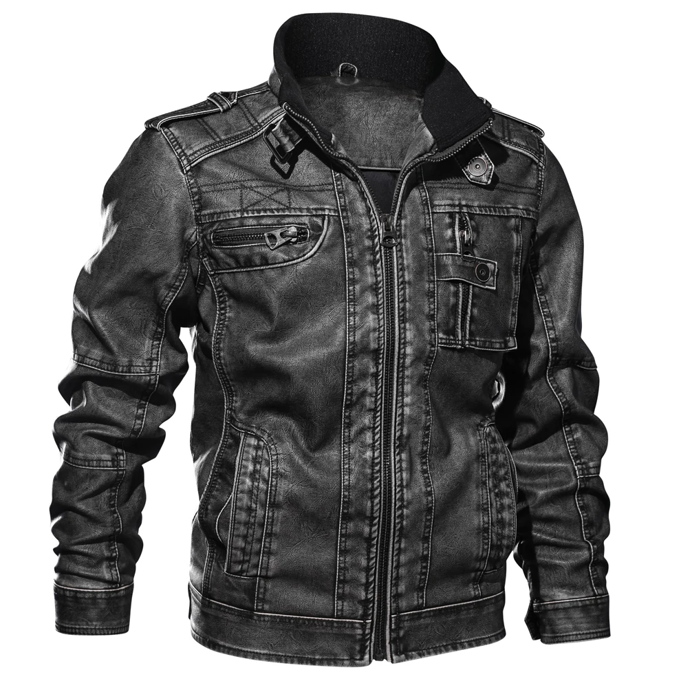 

New Jackets Men Plus Size 5XL 6XL 7XL Casual Jacket Jaqueta Man Fashion Autumn Winter Windbreaker Biker Motorcycle Leather Coats