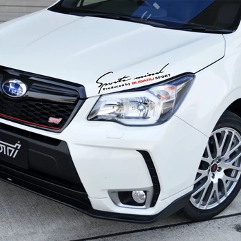 

World Datongr Car Headlight Sticker For Subaru Car Eyebrow Light Sticker
