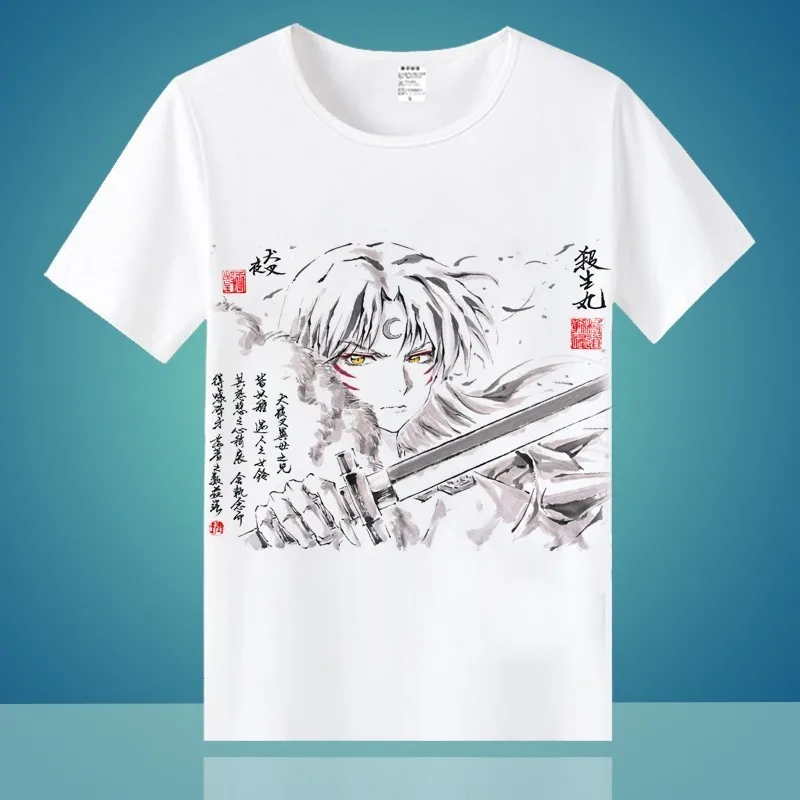 Повседневная футболка с аниме атака на Титанов 3 Touken Ranbu Online Saiyuki, мужские и женские футболки, модная футболка с коротким рукавом - Цвет: 12