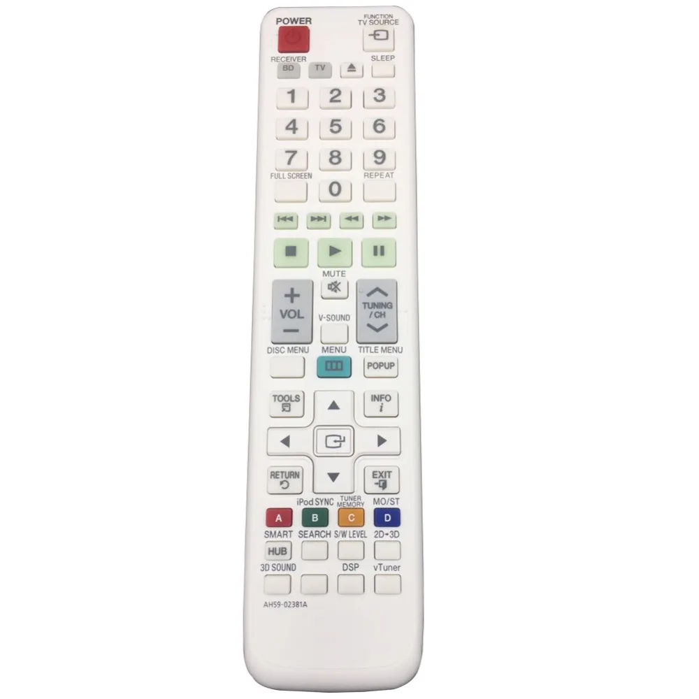 Remote Control Ah59 02381a For Samsung 2 1ch Blu Ray Home Remote Control Ah59 02381a For Samsung 2 1ch Blu Ray Home Entertainment System Ht D7200b D7200 In Controls From Consumer Electronics On