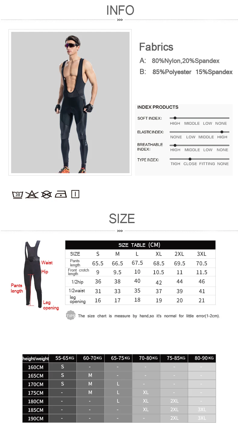 2018 New Santic Men Bike Cycling Bib Pants Professional Downhill Clothing Outdoor Road Padded MTB Cycling Bib Long Pants Bicycle (4)