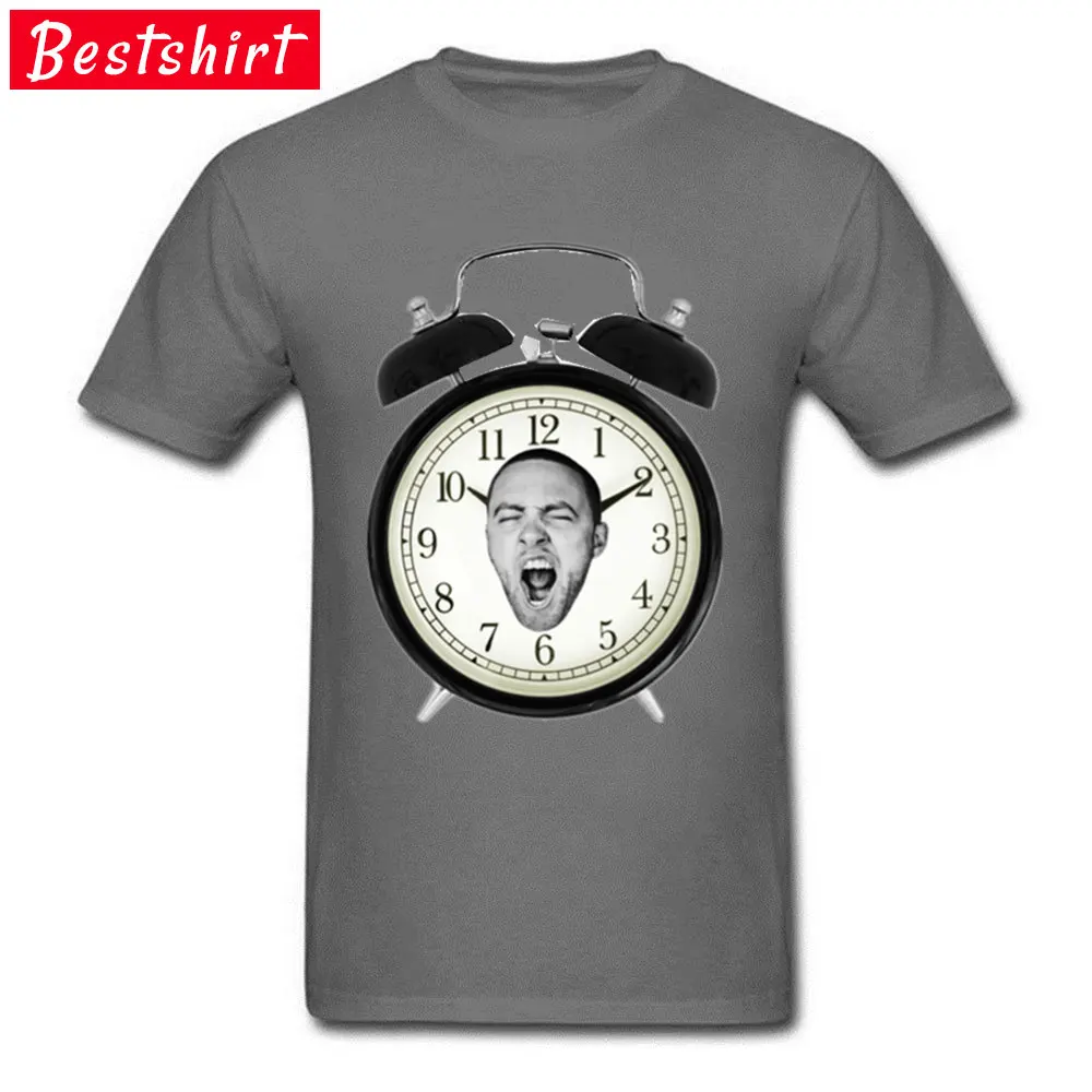 Mac Miller Clock Group Summer 100% Cotton O-Neck Male Tops Shirt Birthday Tee Shirts 2018 Discount Short Sleeve T-shirts Mac Miller Clock carbon