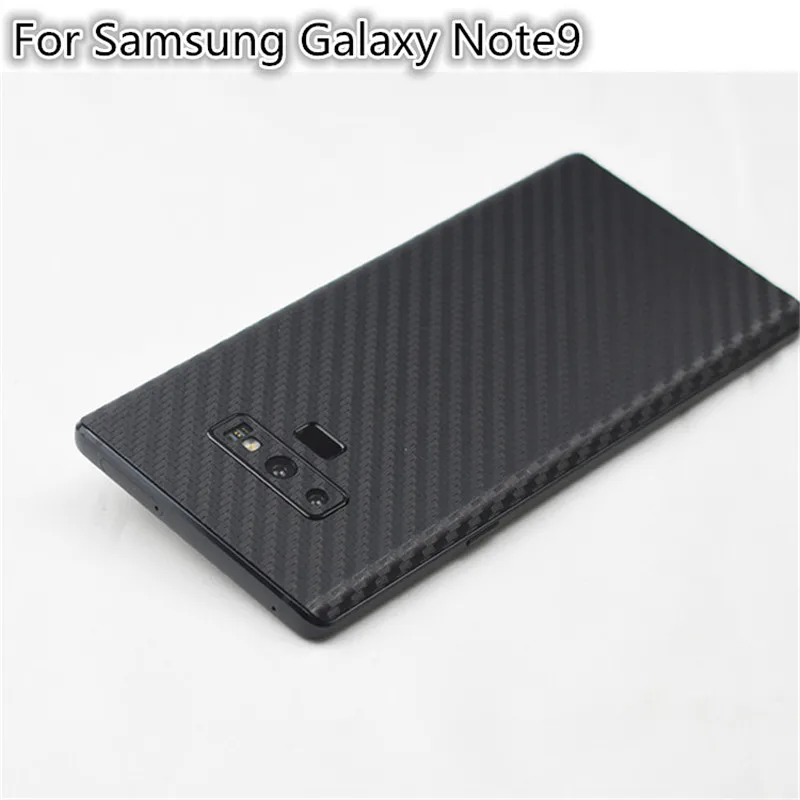 

2018 New 3D Carbon Fiber Skins Protective Film Skin Cellphone back paste Protective Film Sticker For Samsung Galaxy Note9