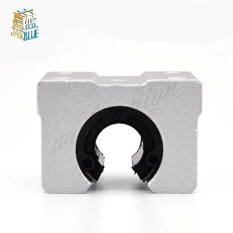 

4 X Sbr12uu 12mm Aluminum Linear Motion Router Bearing Block, Silver Sbr12uu