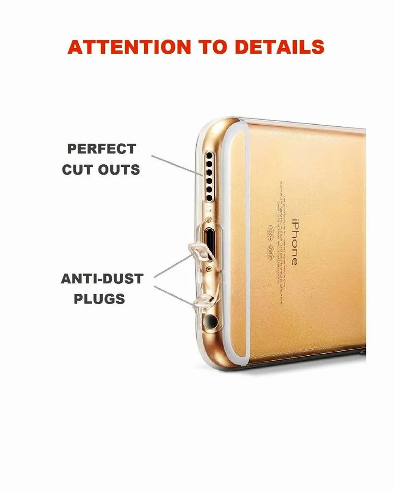 For-Capa-iPhone-6-Clear-Case-Super-Slim-Bumper-Capinha-Transparent-Case-With-Anti-Dust-Plugs-Flexible-For-housse-iPhone-6-And-6s-1 (2)