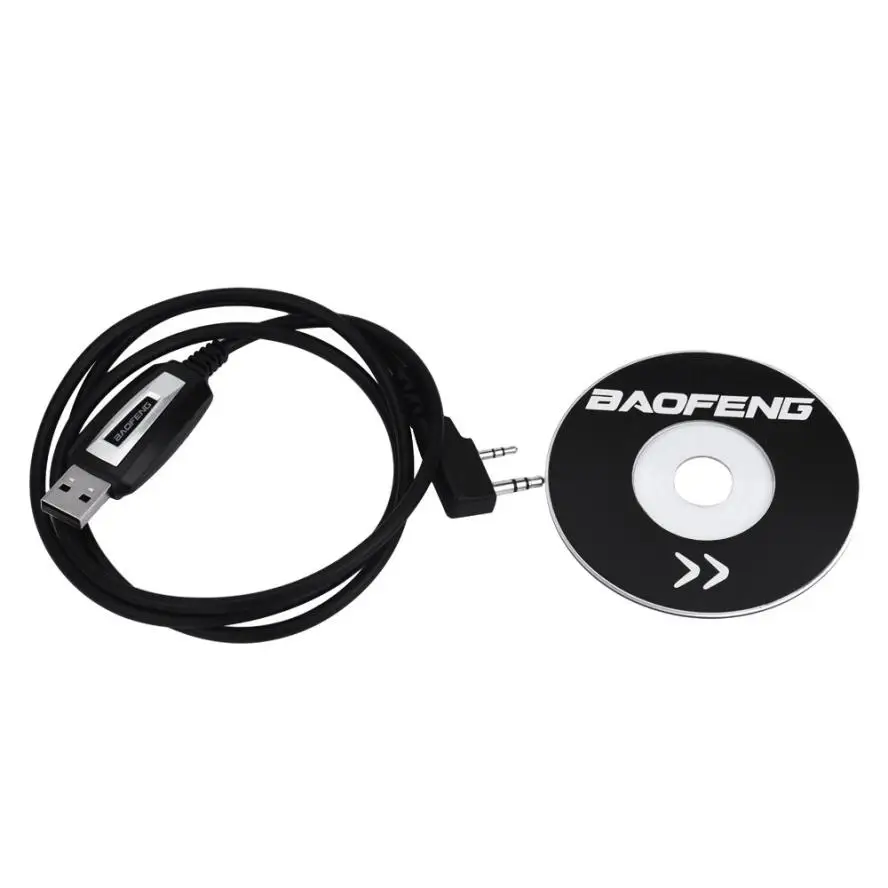 

USB Programming Cable Program Software CD for Baofeng UV-5R BF-888S Radios Jan 22