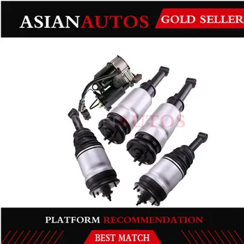 

5 PCS/Set Front & Rear Air Suspension Shock Absorber + Air Compressor For Land Rover Discovery 3 4 Range Rover Sport without ADS