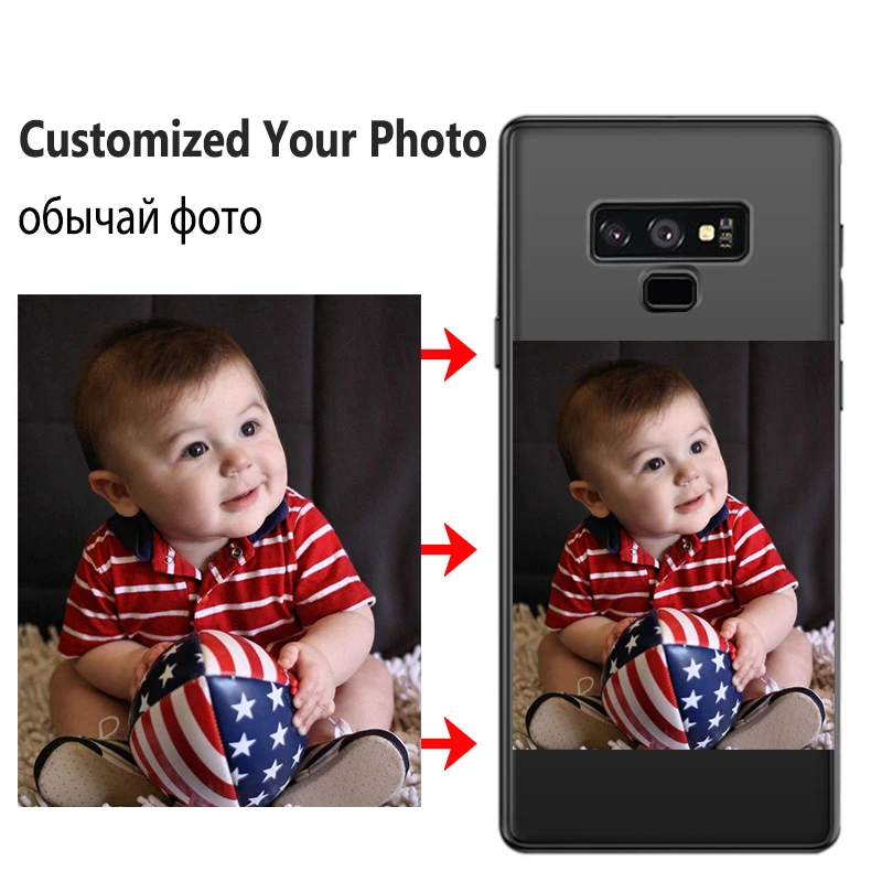 JURCHEN Custom Case For Samsung Galaxy S6 S7 Edge S8 S9 S10 E Note 8 9 A6 A7 A9 A8 J4 J6 J8 Plus 2018 M10 Cover Customized Photo