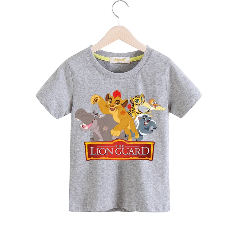Child Boy Girl Summer T-shirts Tee Tops Kids Cute Cartoon The Lion King Simba Print Clothes Baby Cotton Casual Tshirt 2019 TX180 (4)