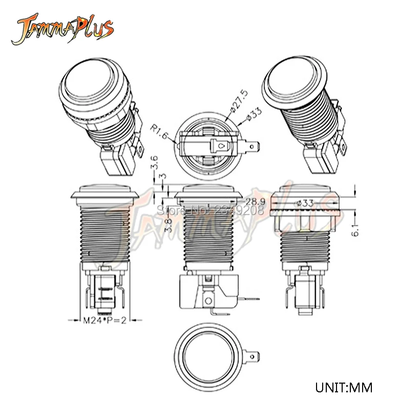 Jamma Mame аркадный Шкаф DIY Набор для 12 в светодиодный кнопочный ZIPPY джойстик 1 и 2 игрока кнопка пуска USB для ПК PS3 Raspberry Pi