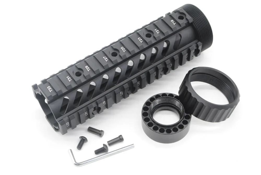TriRock 3 типа Quad Rail Handguard Free Float Mount System AR 15 / M4 M16 _ 4 2 '' 7'' 9'' 12'' в длину|m4 rail