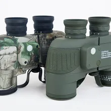 Высокое качество 10x50 военный морской тактический Водонепроницаемый плавающий HD бинокль с дальномер Сетка компас охотничий телескоп
