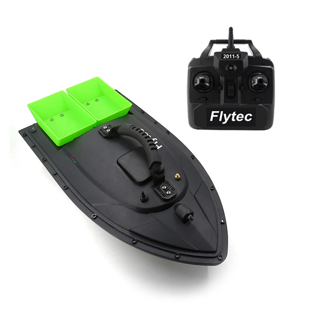 Flytec 2011-5 рыболовный инструмент, умные радиоуправляемые приманки, лодка, игрушки, двойной мотор, рыболокатор, корабль, лодка, дистанционное управление, 500 м, рыбацкие лодки, Катер