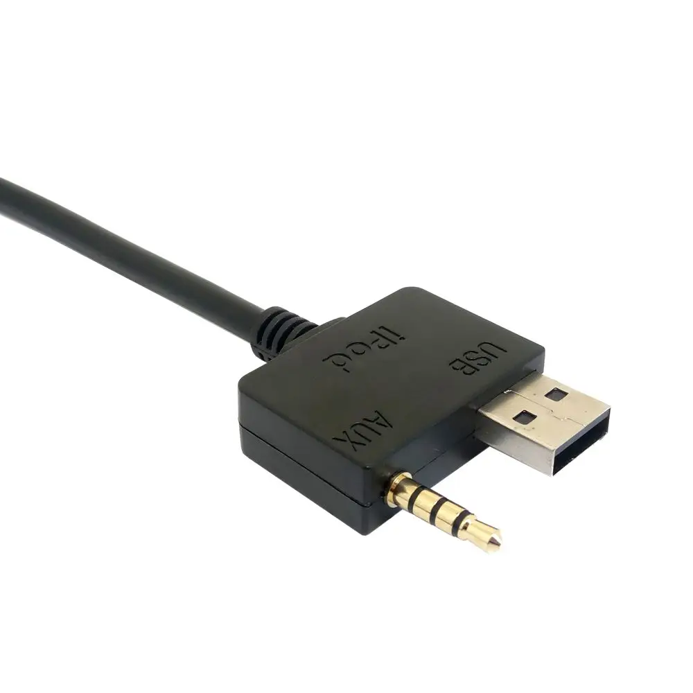 Hyundai Kia Aux кабель USB провод адаптер для IPod Nano Touch IPad IPhone 2  3 4 4S купить на AliExpress