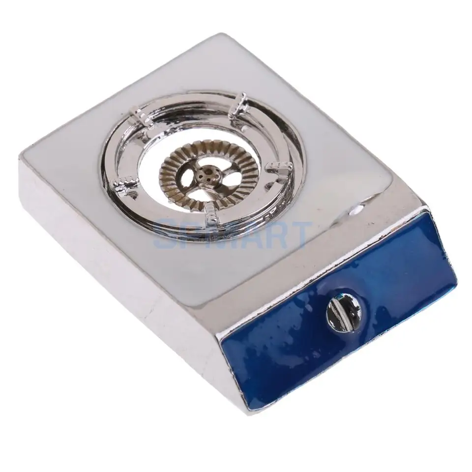 Dolls House Miniature Metal Single Gas Stove Model Cooking Tool 1:12 Scale