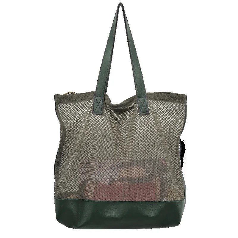 oversized nylon tote bag