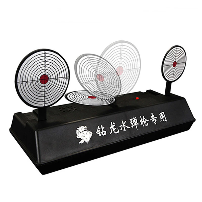 

1 set of automatic reset electronic bullet target shooting training equipment case toy children electric return target