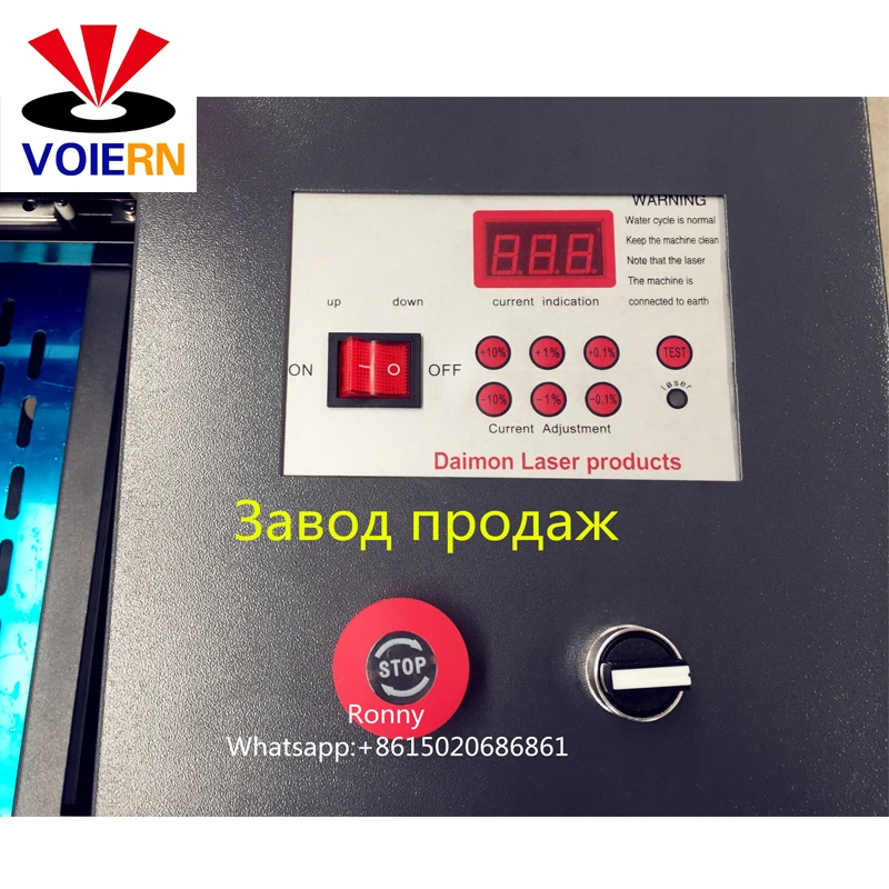Лазерный гравировальный станок VOIERN WR3020 лазерный гравер резак Рабочая площадь