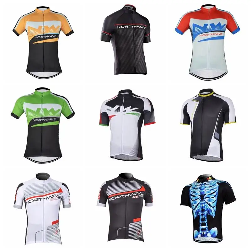 

2019 NW Northwave Jersey New Team PRO Men MTB Ropa Ciclismo Maillot Cycling Jersey Bike Short Sleeve Bicycle Tops Shirts K122707