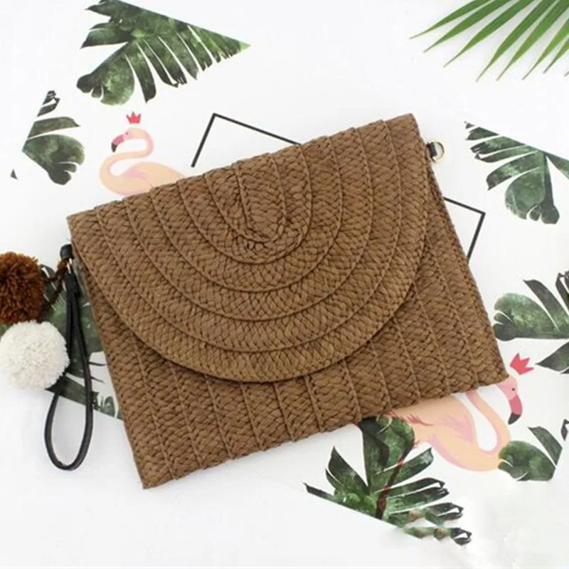 الصيف الشاطئ القش حقيبة صغيرة لطيف الكرة قلادة Crossbody حقيبة للنساء السفر حقائب كتف محفظة السيدات عارضة أكياس 2019 جديد الصيف الشاطئ القش حقيبة صغيرة لطيف الكرة قلادة Crossbody حقيبة للنساء السفر حقائب كتف محفظة السيدات عارضة أكياس 2019 جديد