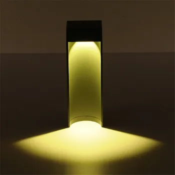 

10W LED Lawn Lamp Outdoor Waterproof Aluminum Bollard Landscape Light For Villa Garden Park Home Street Lantern AC90-260V