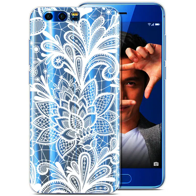 Soft TPU Phone Cover for Huawei Honor 9 V9 Painted Case for Huawei Honor Play 10 V10 Silicone for Honor 7A 7C 7X 8X V9 Fundas (5)