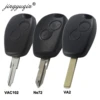 jingyuqin Remote Car Key Shell Case 2 Buttons for Renault Megan Modus Clio Modus Kangoo Logan Sandero Duster For Nissan Almera ► Photo 1/4