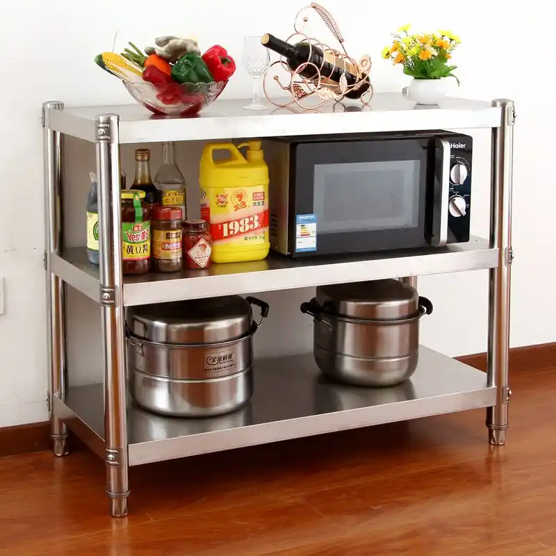 Work Food Prep Table Stainless Steel Kitchen Storage Commercial