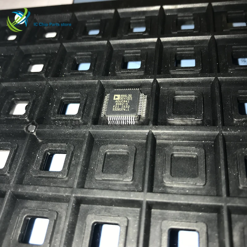 ADUC841BS62-5 1pcs,MQFP-52 12-Bit ADCs and DACs with Embedded High Speed 62-kB Flash MCU,Original Integrated IC Chip,In Stock