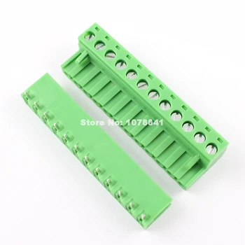 

50 Pcs Per Lot 5.08mm Pitch Right Angle 12 Pin 12 way Screw Terminal Block Plug Connector