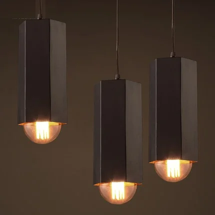 

Creative Loft Style Vintage Pendant Light Industrial Edison Lamp Hanging Fixtures For Dining Room Retro Indoor Lighting